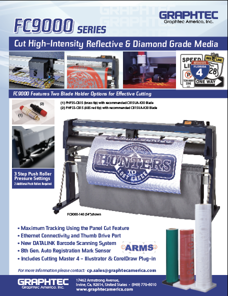Graphtec FC9000 High Intensity Reflective Media